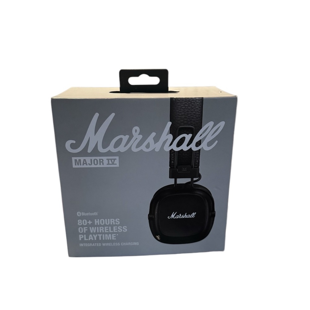 NEW Marshall Major IV On-Ear Bluetooth Headphones - Black